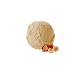 Glace à la noisette